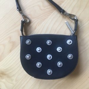 Urban Outfitters Flynn Studded Black Crossbody